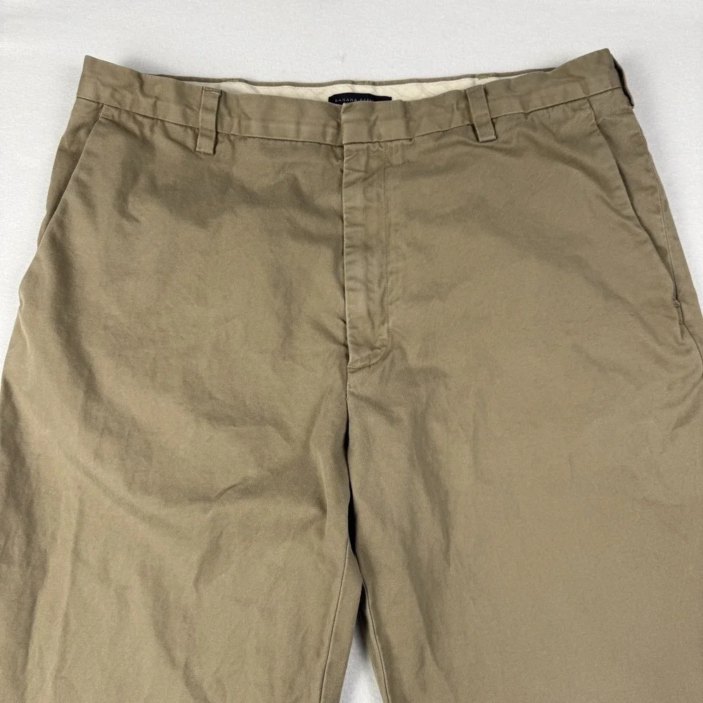 Vintage Banana Republic Mens Pants‎ Beige 38x32 (37x31 fit) Dawson Chino Relaxed